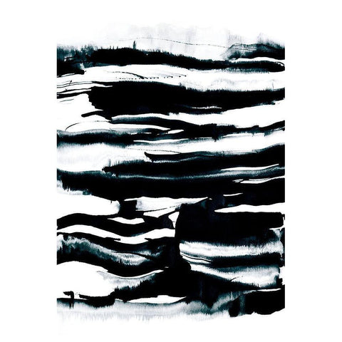 City Spaces 3 White Modern Wood Framed Art Print by Binkin, Lesia