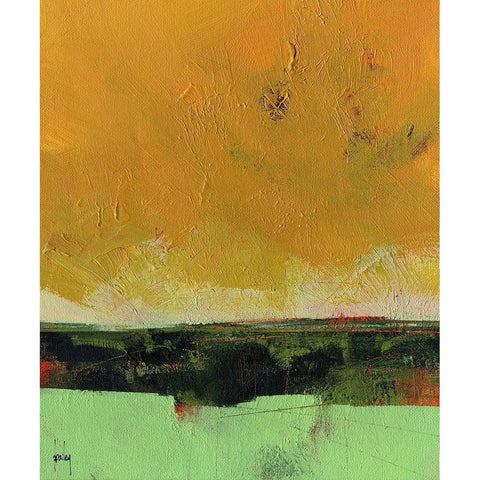 Clementine Black Modern Wood Framed Art Print with Double Matting by Bailey, Paul