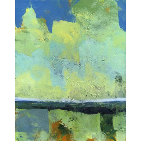 The View I Remember Black Modern Wood Framed Art Print by Bailey, Paul