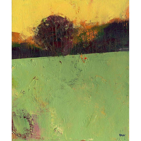 Sundew Black Modern Wood Framed Art Print by Bailey, Paul