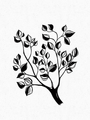 Climb Black Ornate Wood Framed Art Print with Double Matting by Banerjee, Ishita