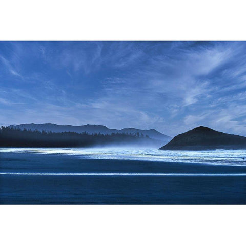 Dawn Black Modern Wood Framed Art Print by Burdick, Chuck