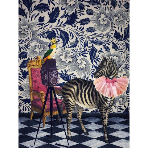 Picture Day Gold Ornate Wood Framed Art Print with Double Matting by Brothers, Erika C.