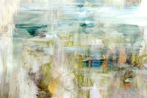 Through The Grass White Modern Wood Framed Art Print with Double Matting by Bainbridge, Hope