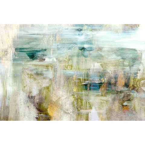 Through The Grass Black Modern Wood Framed Art Print by Bainbridge, Hope
