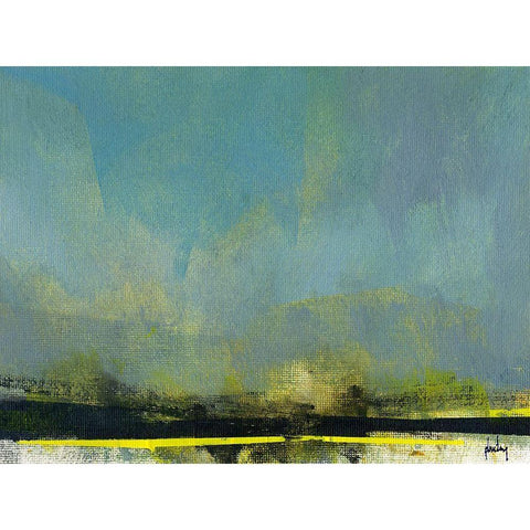 Char Black Modern Wood Framed Art Print with Double Matting by Bailey, Paul