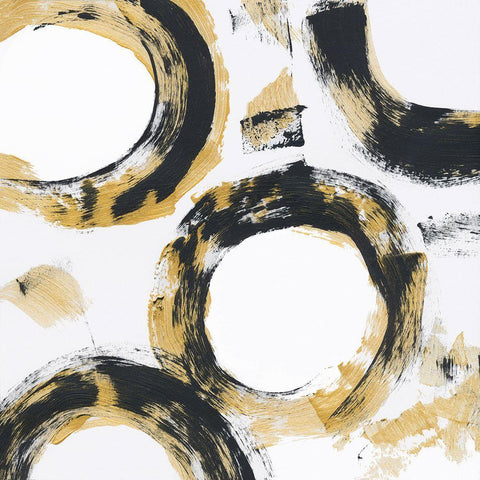 Predicated 2 White Modern Wood Framed Art Print with Double Matting by Baker, Bronwyn
