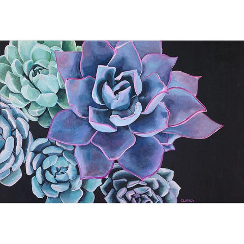 Abundance White Modern Wood Framed Art Print by Clumeck, Alana