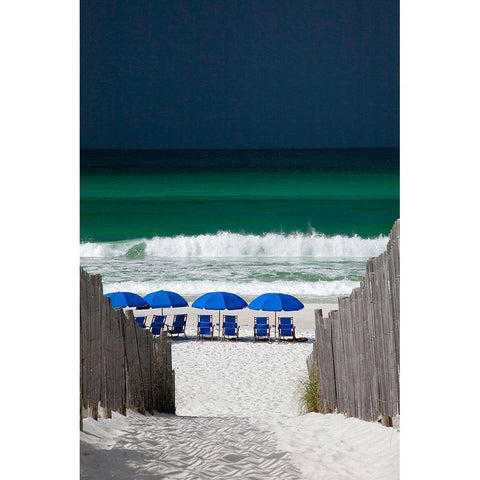 Approaching Storm Black Modern Wood Framed Art Print by Cannon, George