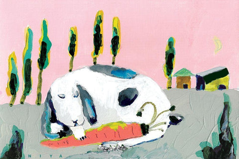 Its the Important Things White Modern Wood Framed Art Print with Double Matting by Christine, Niya