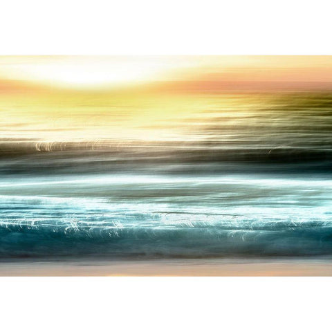 Sparkle and Shine Gold Ornate Wood Framed Art Print with Double Matting by Connolly, Karin