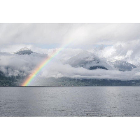 British Columbia 1 Black Modern Wood Framed Art Print by Colligan, Lynann