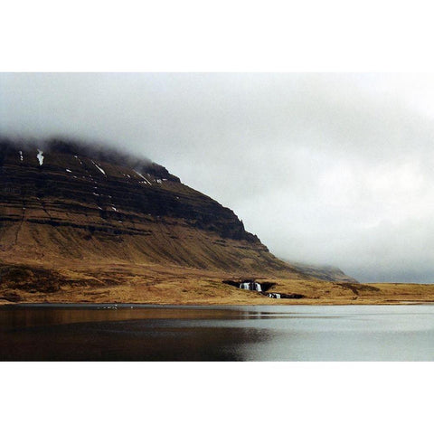 Iceland 1 Gold Ornate Wood Framed Art Print with Double Matting by Colligan, Lynann