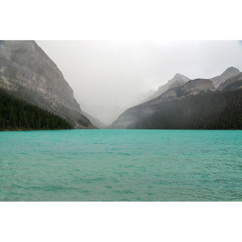 The Rocky Mountain 4 Black Modern Wood Framed Art Print with Double Matting by Colligan, Lynann