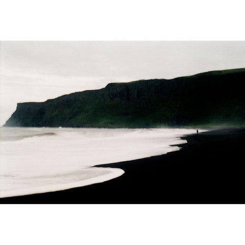 Iceland 2 Black Modern Wood Framed Art Print by Colligan, Lynann