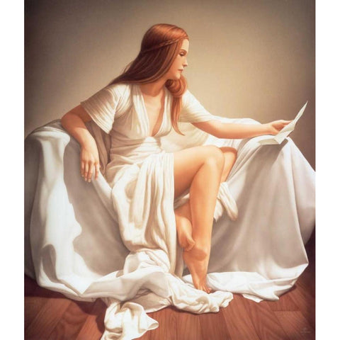 Spring Promise Black Modern Wood Framed Art Print by Campos, Edson