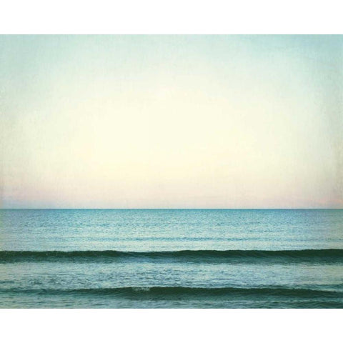 The Distant Horizon Black Modern Wood Framed Art Print with Double Matting by Cochrane, Carolyn