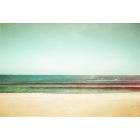Tranquility Black Modern Wood Framed Art Print with Double Matting by Cochrane, Carolyn