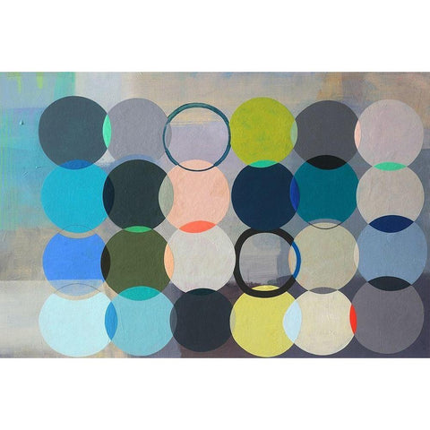 All of Space Is Completely Silent White Modern Wood Framed Art Print by Duffy, Naomi Taitz