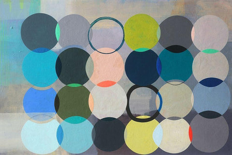 All of Space Is Completely Silent White Modern Wood Framed Art Print with Double Matting by Duffy, Naomi Taitz