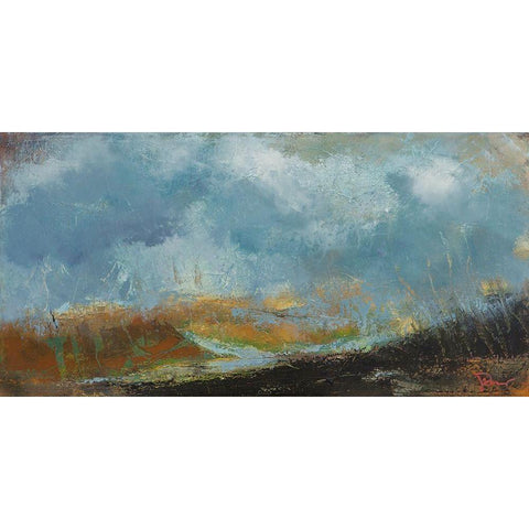 Spires White Modern Wood Framed Art Print by Dennis, Patrick