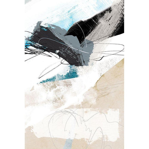Fork in the Road 1 Black Modern Wood Framed Art Print by Duncan-He, Louis