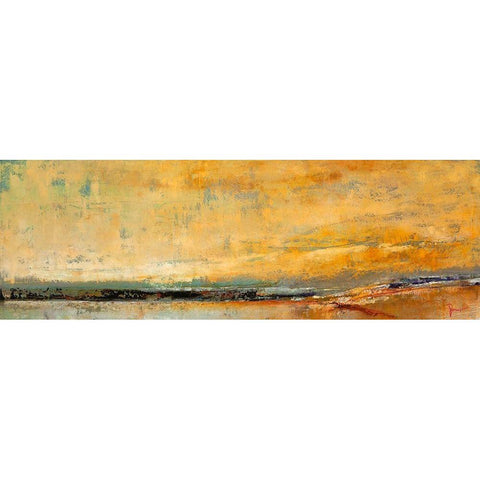 Winter Sky Black Modern Wood Framed Art Print with Double Matting by Dennis, Patrick