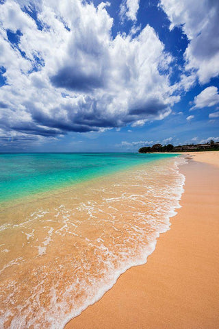 A Perfect Day White Modern Wood Framed Art Print with Double Matting by Davis, Lizzy