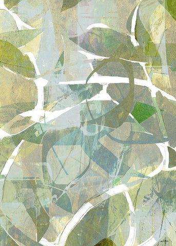 Garden Breeze Black Ornate Wood Framed Art Print with Double Matting by Dubois, Lori