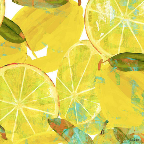 Tropical Orchard 5 White Modern Wood Framed Art Print by Dubois, Lori