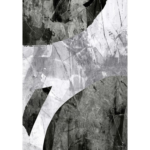 Midnight Storm I Black Modern Wood Framed Art Print with Double Matting by Dubois, Lori
