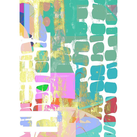 Trendsetter I White Modern Wood Framed Art Print by Dubois, Lori