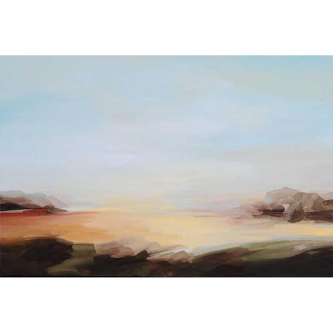 Three Oceans Black Modern Wood Framed Art Print by Davies, Sarah
