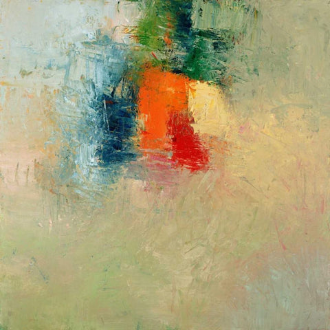 Jitterbug White Modern Wood Framed Art Print by Dickson, Mark
