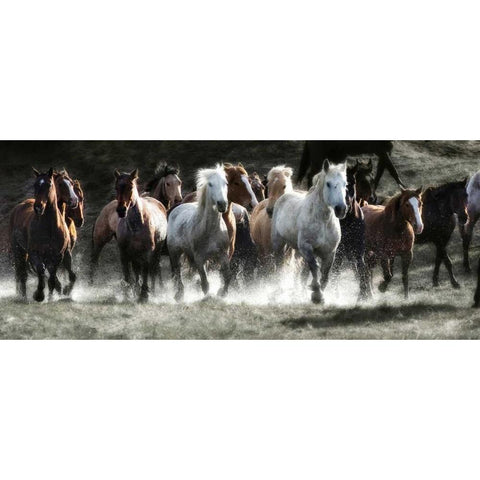 Renegades Gold Ornate Wood Framed Art Print with Double Matting by Dearing, Lisa