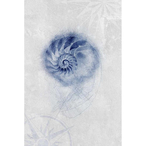 Ocean Memories 2 White Modern Wood Framed Art Print by Duncan-He, Louis