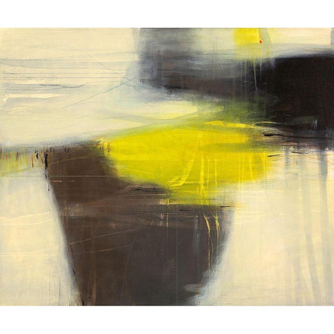 Morning Light Black Modern Wood Framed Art Print by Eijgendaal, Tanja