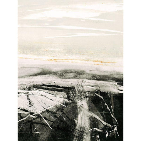 Homeground No. 9 Gold Ornate Wood Framed Art Print with Double Matting by Ekstrand, Kris
