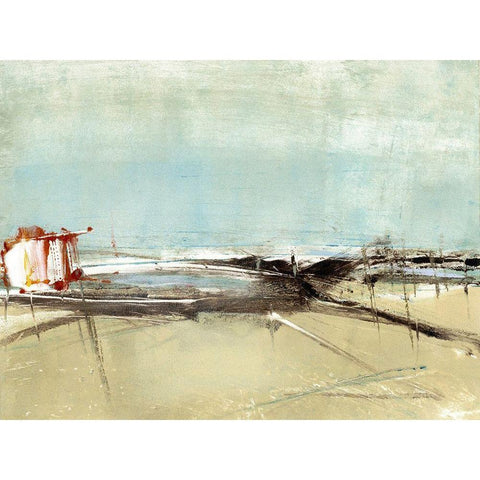 Net Shed Black Modern Wood Framed Art Print by Ekstrand, Kris