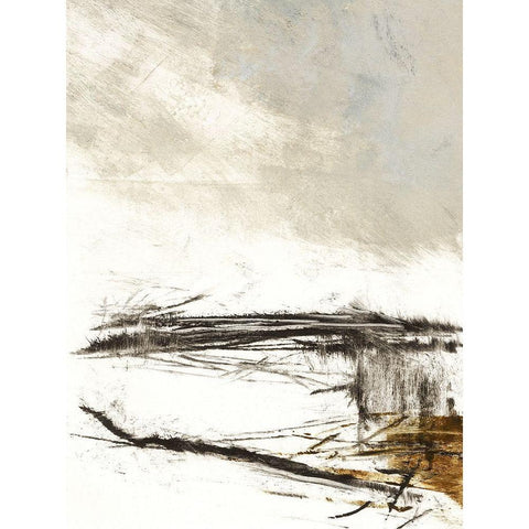 Padilla Bay White Modern Wood Framed Art Print by Ekstrand, Kris