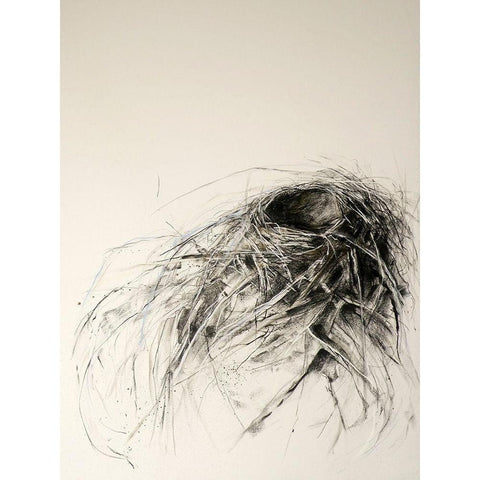 Sanctuary White Modern Wood Framed Art Print by Ekstrand, Kris