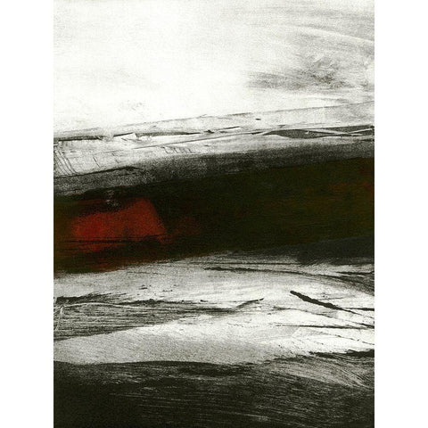 Visible Bones No. 3 White Modern Wood Framed Art Print by Ekstrand, Kris