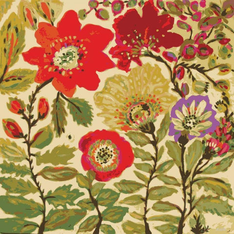 Modern Art Innocence White Modern Wood Framed Art Print by Fields, Karen