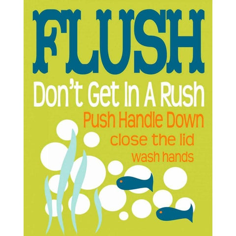 Ocean Bubble Friends 2 White Modern Wood Framed Art Print by Fuqua, Leslie