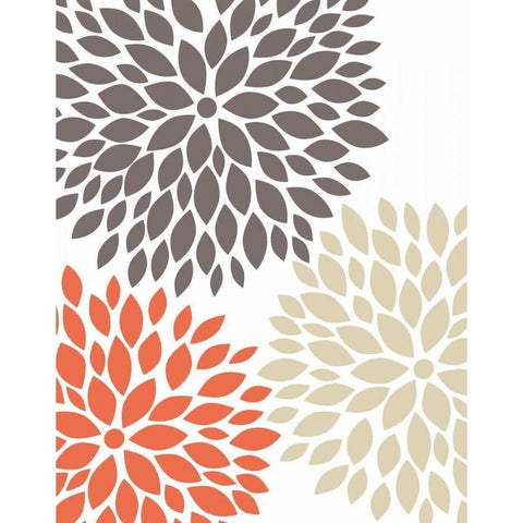 Warm Encounters 1 White Modern Wood Framed Art Print by Fuqua, Leslie