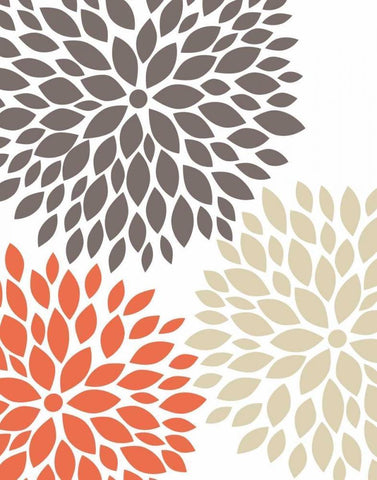 Warm Encounters 1 White Modern Wood Framed Art Print with Double Matting by Fuqua, Leslie