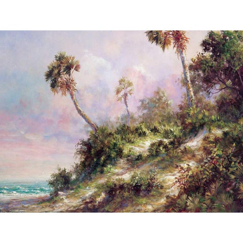 Casperson Shore Black Modern Wood Framed Art Print by Fronckowiak, Art