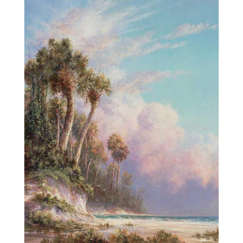 Casperson Bluff Gold Ornate Wood Framed Art Print with Double Matting by Fronckowiak, Art