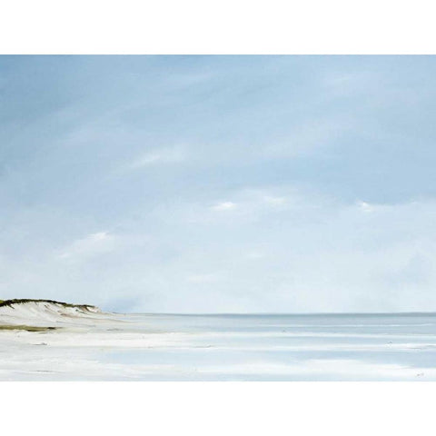 Outer Reach Black Modern Wood Framed Art Print with Double Matting by Fleury, Rick