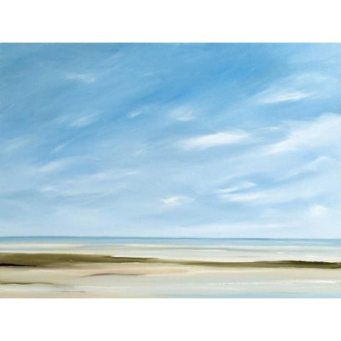 Wonder II White Modern Wood Framed Art Print by Fleury, Rick